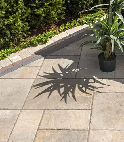 Paver Patio installation concrete