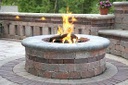 Fire Pit on Paver Patio