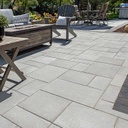 Concrete paver patio flagstone