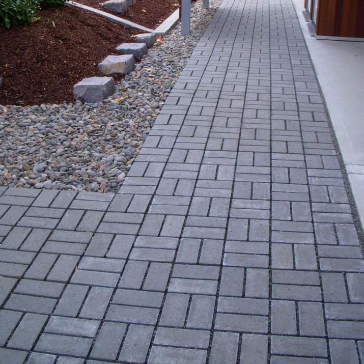Unilock Eco-Priora Patio Walkway Paver Install Landscaping