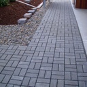 Unilock Eco-Priora Patio Walkway Paver Install Landscaping