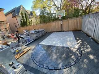 Hex Paver Patio Design Install Landscaping