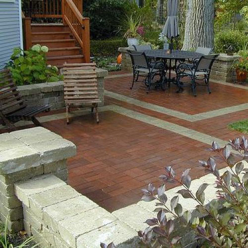 Unilock Holland Premier Paver Walkway Patio Install Landscaping