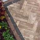 Unilock Mattoni Paver Install Walkway Patio