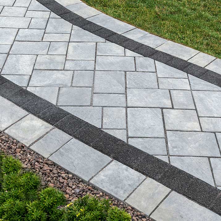 Unilock Richcliff Paver Install Patio Driveway Walkway