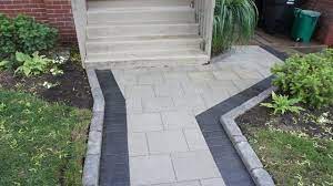 Series 6cm Paver Installed Walkway Pathway Patio Landscaping