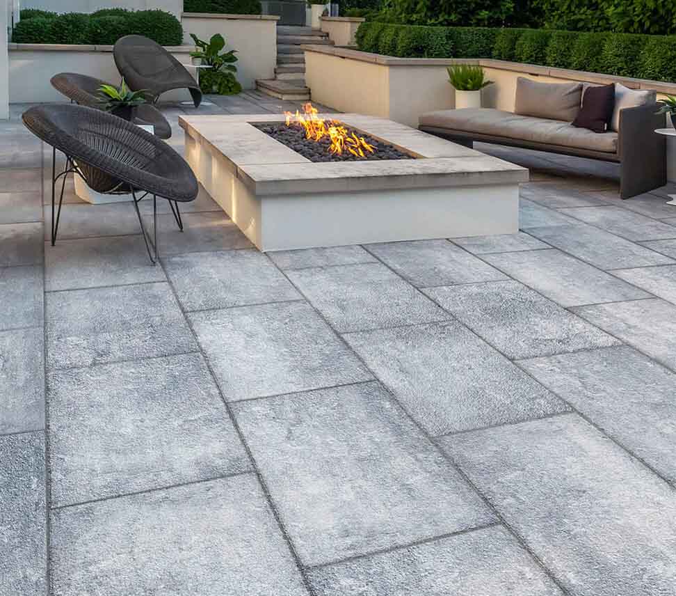Unilock Soreno Paver Installed Patio Pool Walkway Pathway Landscaping
