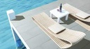 Unilock Soreno Paver Installed Patio Pool Walkway Pathway Landscaping