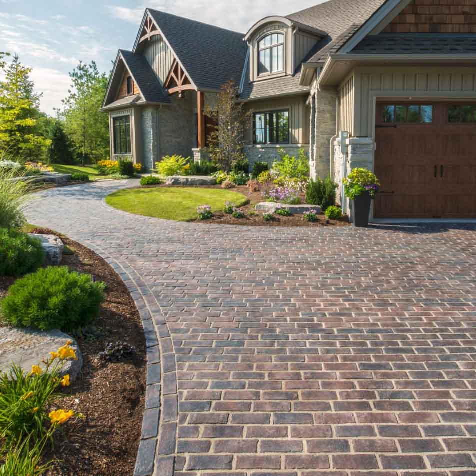 paved driveway installation