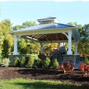 Cascade Pavilion Gazebo Classic & Landscaping