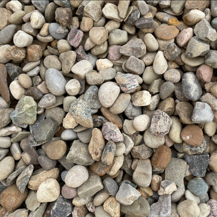 Mohican River Rock Installed