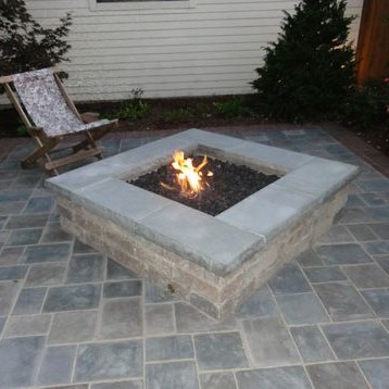 Brussels Square Fire Pit