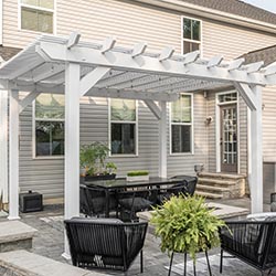 Urbana 16' x 16' Vinyl Pergola