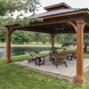 Cascade Wood Pavilion 12' x 12'