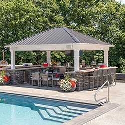 Victoria Vinyl Pavilion 12' x 12'