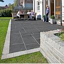 Charcoal Calibrated Natural Patio/Walkway Installed
