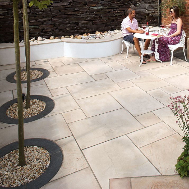 Lakeland Calibrated Natural Patio/Walkway Installed