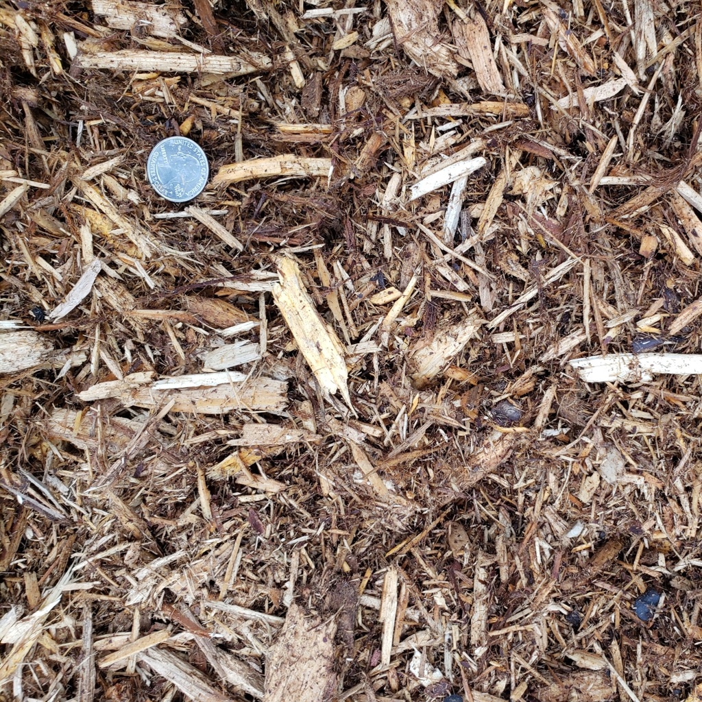 Cypress Mulch Installed