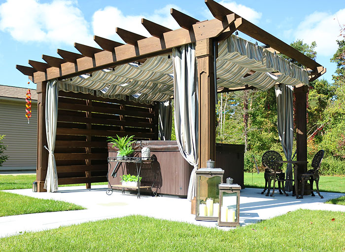 Mendoza 10' x 14' Wood Pergola