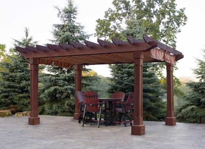 Mendoza 12' x 16' Wood Pergola
