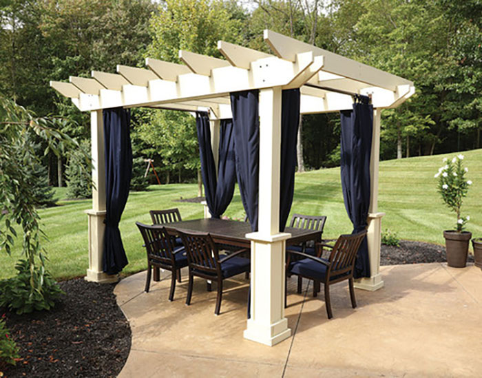 Mendoza 14' x 14' Wood Pergola