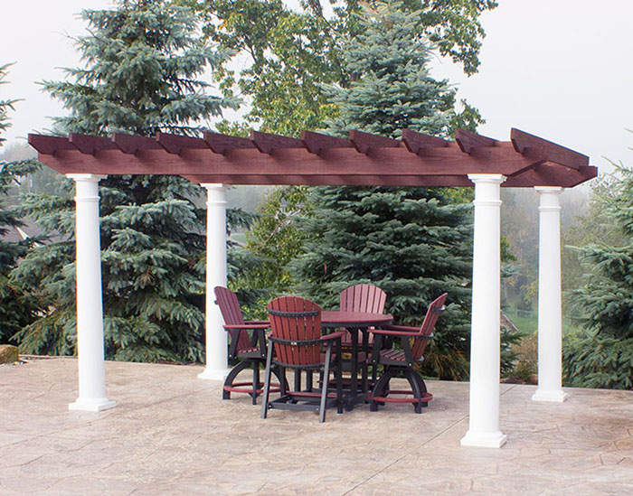 Mendoza 14' x 20' Wood Pergola