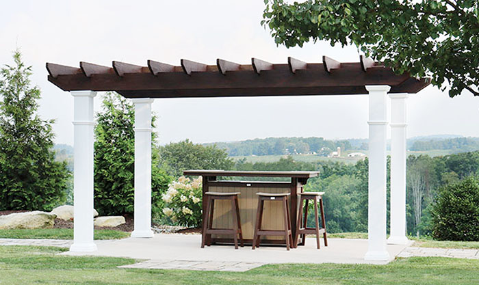 Mendoza 16' x 16' Wood Pergola
