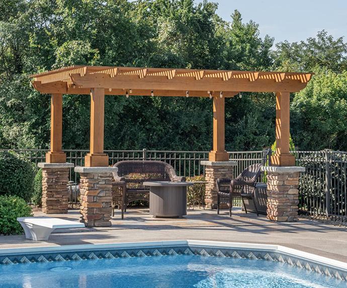 Outback 12' x 12' Wood Pergola