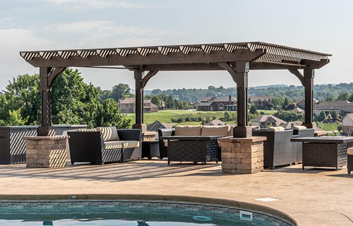 Outback 12' x 16' Wood Pergola
