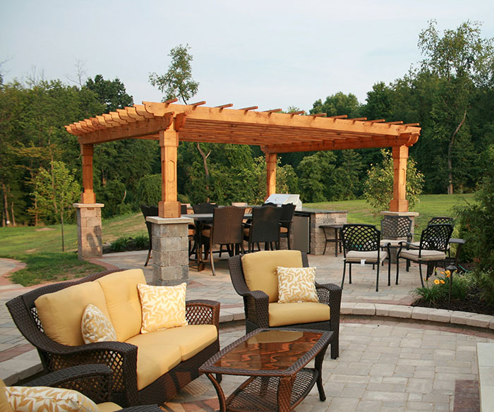 Outback 14' x 20' Wood Pergola