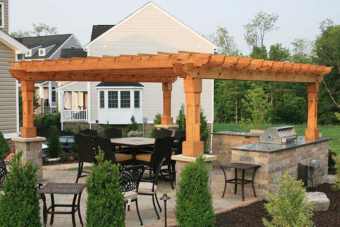 Outback 18' x 20' Wood Pergola