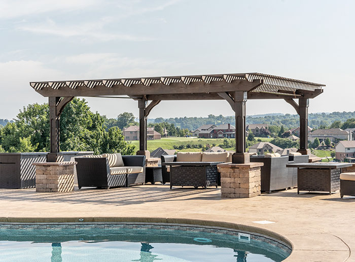 Outback 16' x 22' Wood Pergola