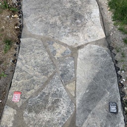 Bluffton Flagstone Patio/Walkway Installed