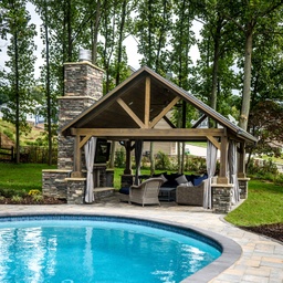 Breckenridge Wood Pavilion 16' x 16'