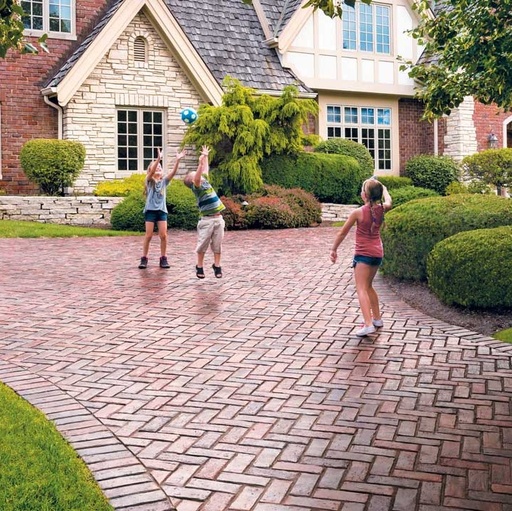 Town Hall Paver Installed