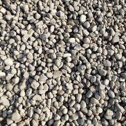 Pea Gravel Installed