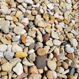 Medium River Rock Installed