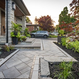 Beacon Hill Smooth Small Rectangle Paver Installed