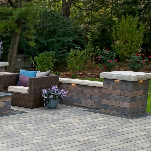 Lineo Dimensional Seat Wall Installed