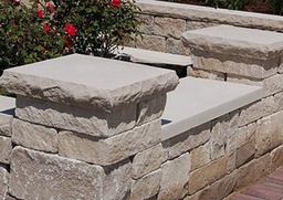 Indiana Limestone Coping Installed