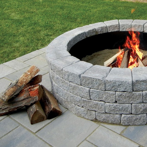 RomanStack Retaining Wall Installed